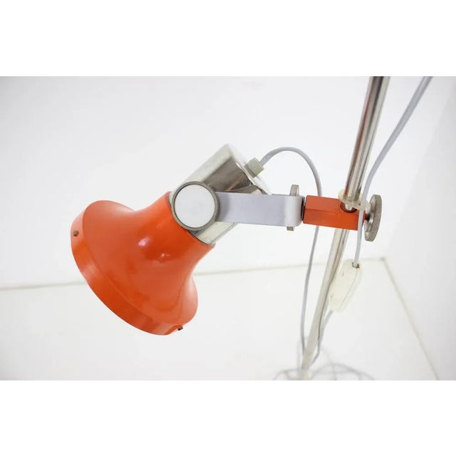 1970s Adjustable Floor Lamp attributed to Pavel Grus for Kamenicky Senov, 1970s For Sale - Image 5 of 12