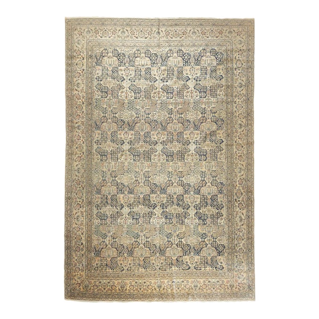 Extremely Fine Persian Habibian Wool and Silk Rug 10'10'' X 16'5'' For Sale