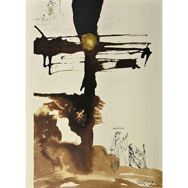 Salvador Dali, Veni, Domine Jesus, Lithograph, 1964 For Sale - Image 4 of 4