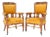 Set of Art Nouveau Arts and Crafts Armchairs in Oak by Royal H.F. Jansen & Zonen Amsterdam For Sale
