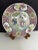 Beautiful vintage Chinese Famille rose plate with exquisite raised art detail Perfect to add to any orientalist Buddhist...