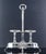 Silver Cruet Set in 800 Silver and Crystal by Ricci Alessandria, Set of 3 For Sale - Image 8 of 18