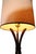 Pr. Sculptural Mid Century Table Lamps With Original Shades C 1950/60's For Sale - Image 14 of 14