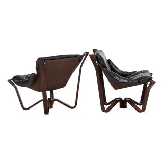 Vintage Viking Chair by Jim Myrstad for Brunstad Møbelfabrik Norway, 1970s, Set of 2 For Sale