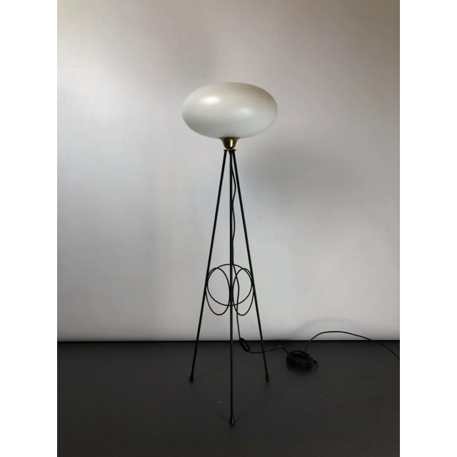 Italian Brass Floor Lamp from Stilnovo, 1950s For Sale - Image 16 of 18