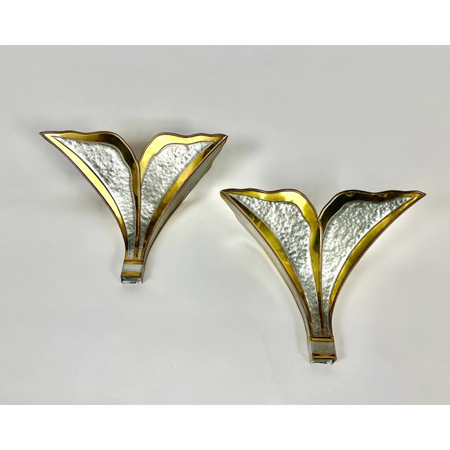 Vintage Wall Lights by Henri Fernandez for Honoré, France, 1970s, Set of 2 For Sale - Image 9 of 9
