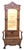 An impressive antique American quarter-sawn oak hall tree dating to circa 1900, featuring spectacular tiger oak grain,...