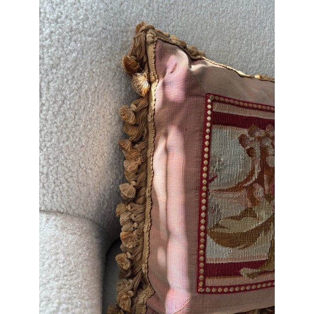 2010s Tapestry Pillow For Sale - Image 5 of 7