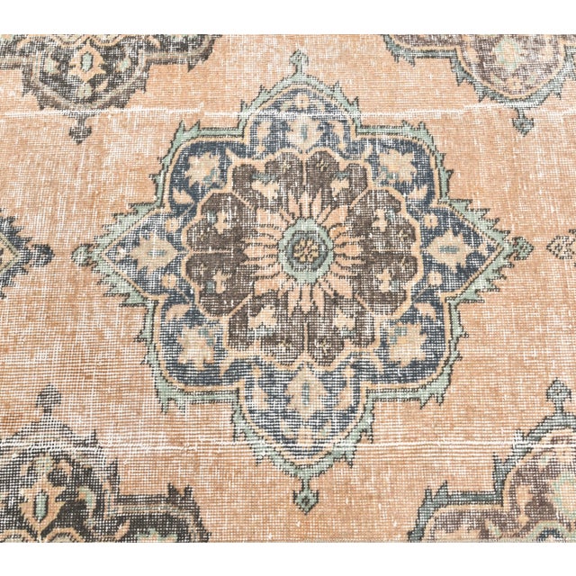 1960s 2'6x12'5 Konya - Vintage Turkish Hand-Knotted Runner Rug For Sale - Image 5 of 9