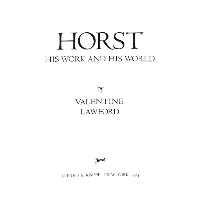 LAWFORD, Valentine [396] pp. Alfred A. Knopf 1984 11 3/4" x 12" An illustrated biography of the influential fashion...