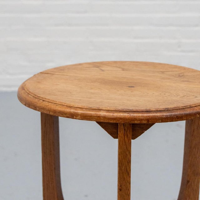 1920s Amsterdam School Side Table, 1920s For Sale - Image 5 of 11