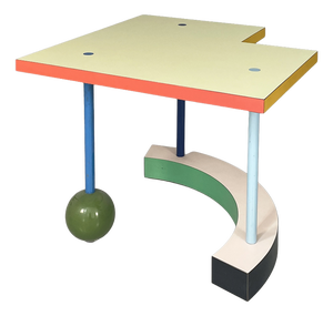 Italian Modern Hollywood Coffee Table in Formica by Peter Shire for Memphis, 1983