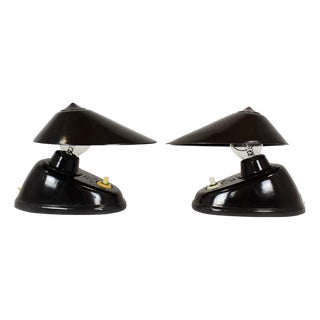 Bauhaus Bakelite Table Lamps from Esc, 1940s, Set of 2 For Sale