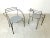 Vintage Italian Dining Chairs with Armrests, 1980s, Set of 6 For Sale - Image 10 of 11