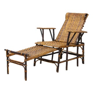 French Deck Chair, 1930s For Sale
