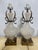 1960s 1960s Hollywood Regency Alabaster Bronzed Lamps - A Pair For Sale - Image 5 of 6