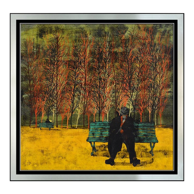 1960s Fall in the Park, Franco Minei For Sale