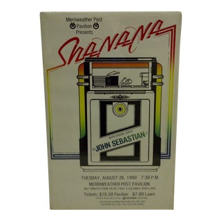 Vintage Sha-Na-Na Concert Poster For Sale