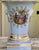 French Mid-Century French Blue With Gold Gilt Fragonard Motif Vase For Sale - Image 3 of 18