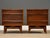 1960s Walnut Mid Century Nightstands by Young Manufacturing - A Pair For Sale - Image 5 of 11