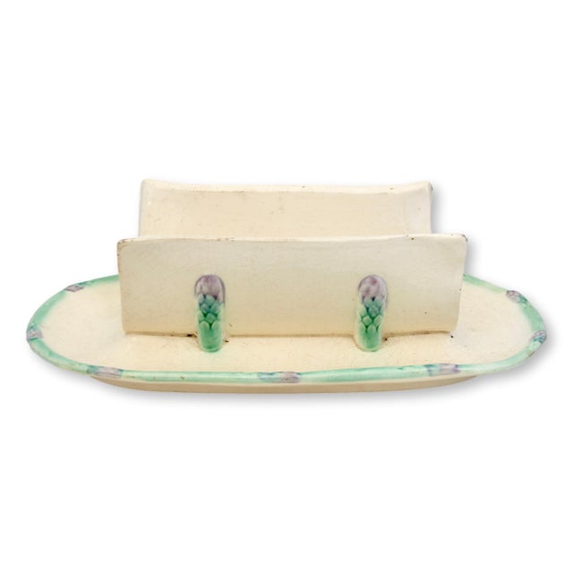 Antique Longchamps French Asparagus Set, 5 Pieces For Sale - Image 10 of 13