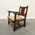 Dutch Hague School Art Deco Oak Armchair, 1920s For Sale - Image 10 of 15