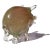 Murano Vintage Murano Sommerso Copper Aventurine Flecks Pink Core Italian Art Glass Pig Figurine Sculpture For Sale - Image 4 of 6
