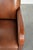 Brown Art Deco Style Sheepskin Armchair in with Wooden Armrests For Sale - Image 8 of 12