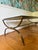 Mid 20th Century Maison Jansen Style Green Marble Brass Coffee Table For Sale - Image 12 of 12