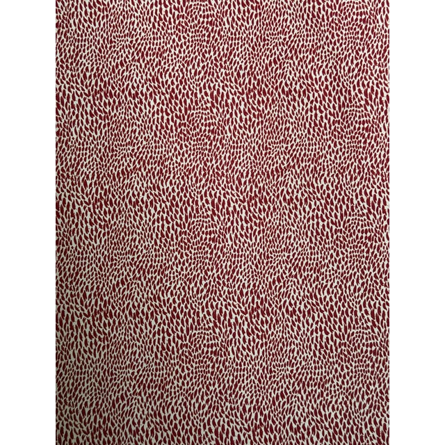 Le Manach Plumettes Rouge De Chine Fabric L4172011 Imprimes Le Manach Collection 5 yards Brand: Le Manach Pattern Name:...