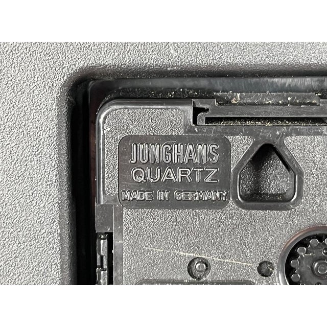 Vintage Italian Postmodern Wall Clock from Junghans, 1980s For Sale - Image 10 of 16