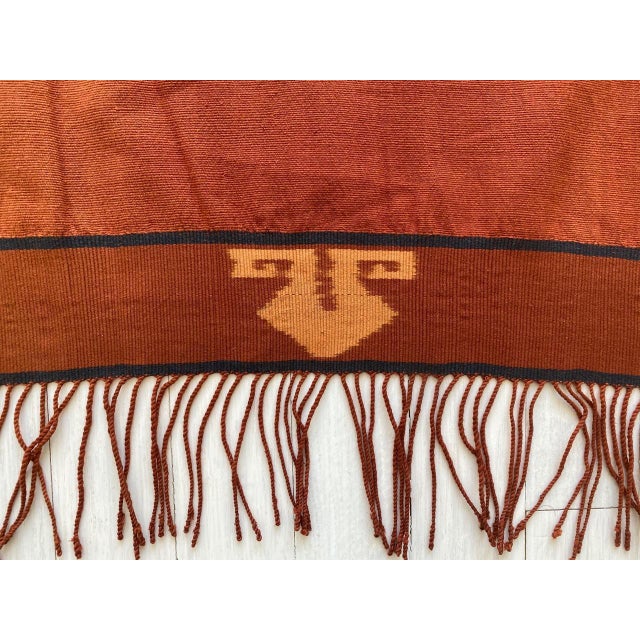 Andrianna Shamaris Minimalist Antique Hand Woven Cotton Textile For Sale - Image 17 of 18