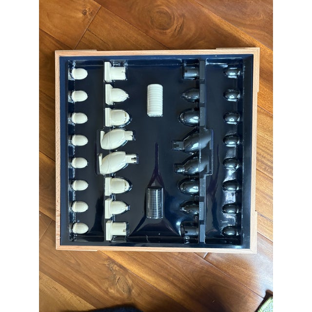 Vintage Post Modern Michael Graves Chess and Checkers Set, Unsued For Sale In San Diego - Image 6 of 7