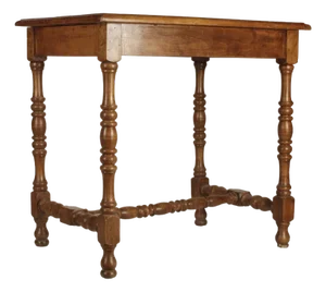 Late 19th Century Italian Spool-Shaped Coffee Table