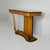 Wood Italian Art Deco Console in Wood and Glass, 1930s For Sale - Image 7 of 16