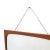 Mid Century Danish Teak Mirror by Clark Eaton For Sale - Image 4 of 10