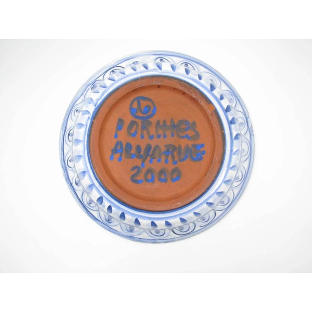 Porches Algarve Portugal Pottery Earthenware Bowls With Fish Design - Set of 4 For Sale - Image 11 of 13