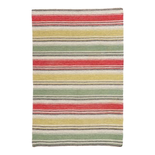 Vintage Swedish Scandinavian Rollakan Rug - 06'07 X 09'10 For Sale