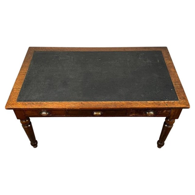 2000 - 2009 19th Century Mahogany Writing Table from Holland & Sons For Sale - Image 5 of 10