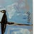 Contemporary Original Painting Crows by Eric Legge Folk Art, Outsider Art For Sale - Image 3 of 5