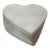 1980s Exquisite Set of 4 Alabaster Heart Shaped Coasters From Italy For Sale