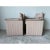 1980s Italian Postmodern Fully Upholstered Lounge Chairs on Casters – A Pair For Sale In Miami - Image 6 of 15