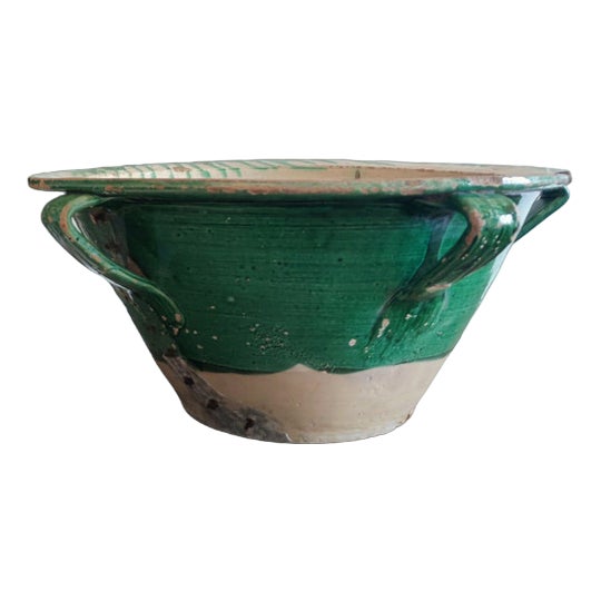 Antique Italian Ceramic Bowl, 1800s For Sale