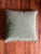 French Authentic 19th Century French Needlepoint Pillow, With Down Interior and Velvet Backing. For Sale - Image 3 of 3