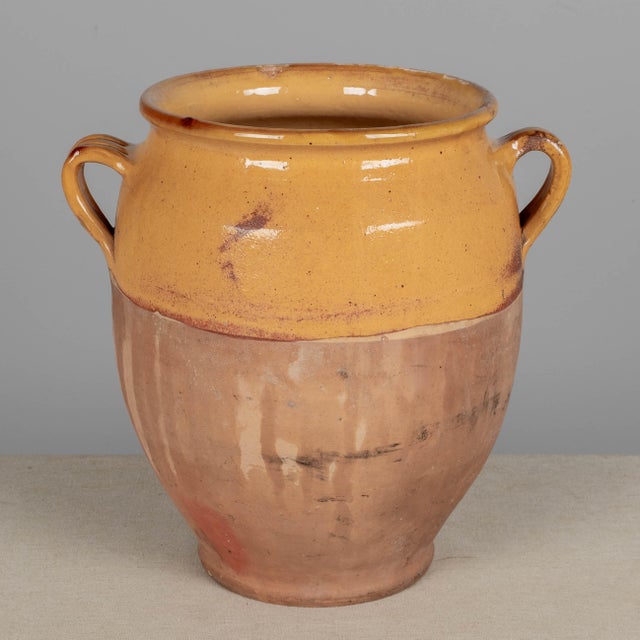 French Terracotta Vase or Pot À Confit 11.75"h For Sale - Image 4 of 11