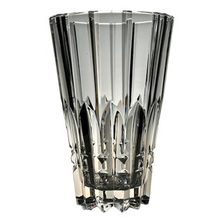 Crystal Vase by Rogaška Kristal, Yugoslavia, 1970s For Sale