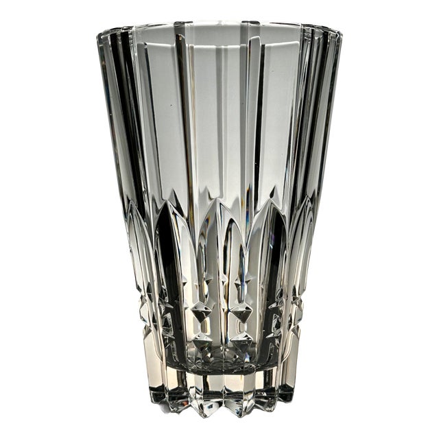 Crystal Vase by Rogaška Kristal, Yugoslavia, 1970s For Sale