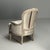 Louis XV Style, Bergère Chairs, Grey Painted Wood, Fabric, France, 1890 For Sale - Image 9 of 18