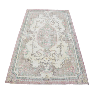 Turkish Handmade Vintage Area Rug