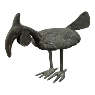 Ashanti Bronze Hornbill Bird For Sale
